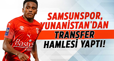Samsunspor, Yunanistan'dan transfer hamlesi yaptı! Niclas Eliasson'la anlaştı