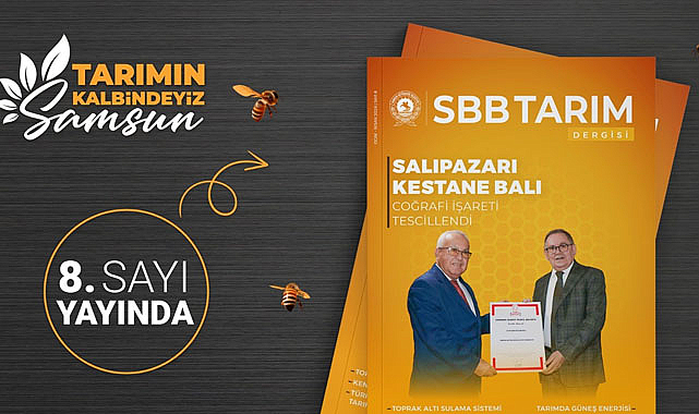 SBB Tarım Dergisi'nin 8. sayısı yayında