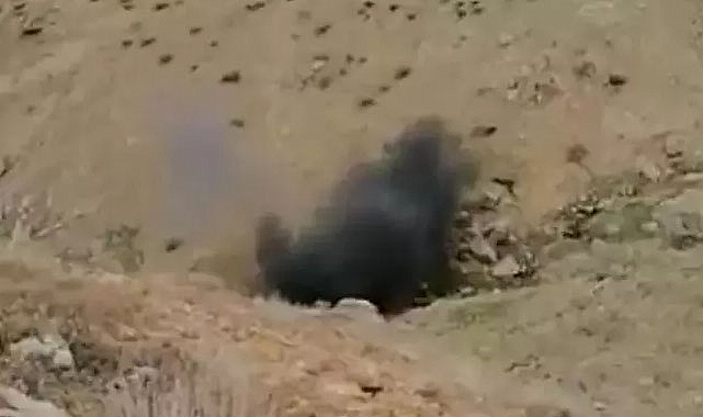 Teröristlerin kullandığı 10 sığınak ve 2 mağara imha edildi