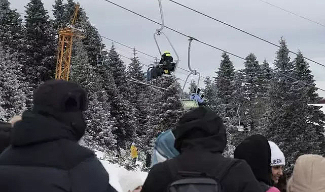 Uludağ'da 230 TL'lik izdiham