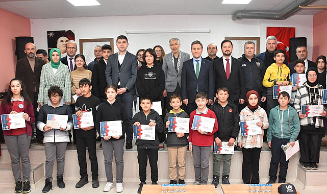 Yakakent'te kitap okuma yarışması ödül töreni gerçekleştirildi