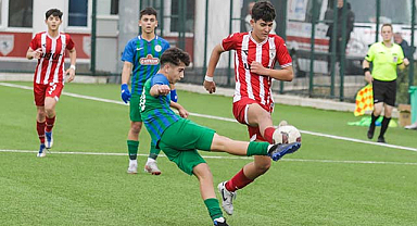 Yılport Samsunspor U14, Çaykur Rizespor'u 2-0 yendi