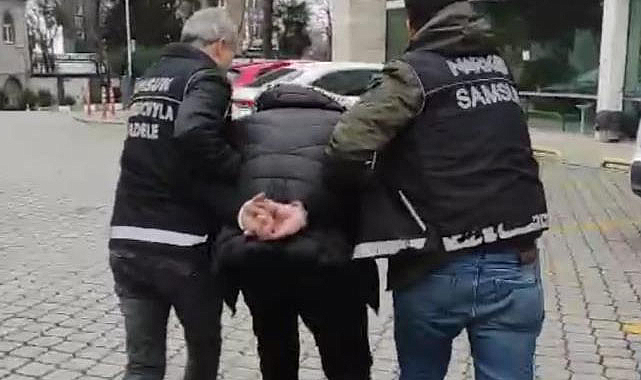 11 yıl hapis cezası bulunan zehir taciri Samsun'da yakalandı