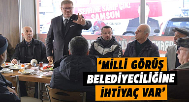 Adem Güney: Milli görüş belediyeciliğine ihtiyaç var