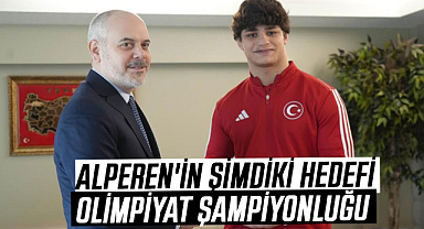 Akif Çağatay Kılıç: Alperen'in şimdiki hedefi olimpiyat şampiyonluğu