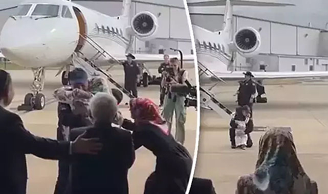 Alper Gezeravcı ailesiyle kavuştu! 