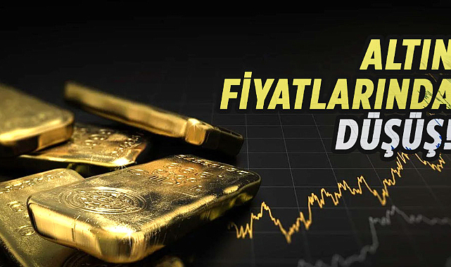 Altın fiyatlarında düşüş!