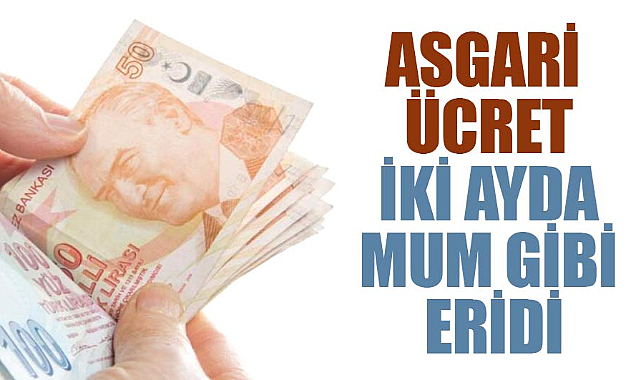 Asgari Ücret İki Ayda Değer Kaybetti