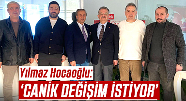Av. Yılmaz Hocaoğlu: Canik değişim istiyor