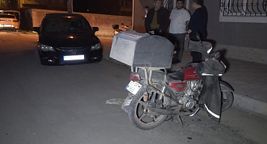 Bafra’da ‘kask’ hayat kurtardı!