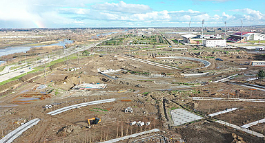 Bafra Millet Bahçesi'nde cami yapılacak