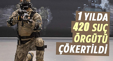 Bakan Yerlikaya: 1 yılda 420 suç örgütü çökertildi