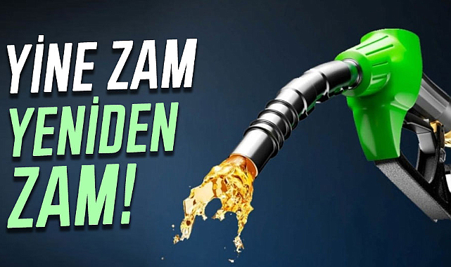 Benzine büyük zam geldi!