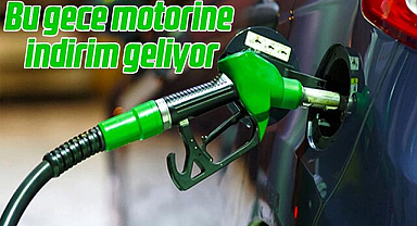 Bu gece motorine 1,35 TL indirim gelmesi bekleniyor