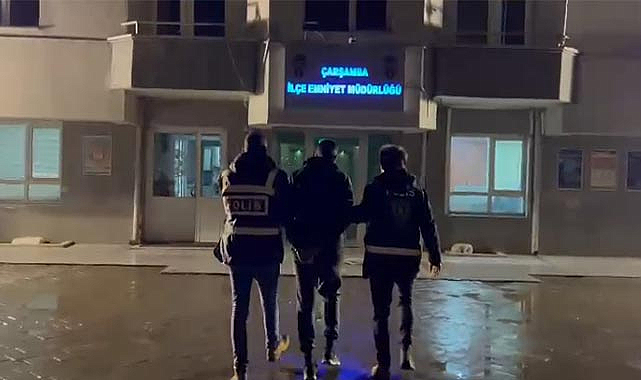 Çarşamba'da hırsızlık suçundan aranan şahıs yakalandı