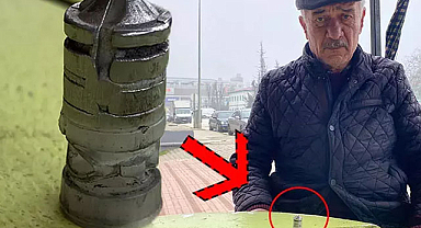 Çay ocağında oturduğu sırada ölüm teğet geçti