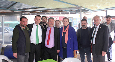 CHP Havza Teşkilatı tam kadro sahada