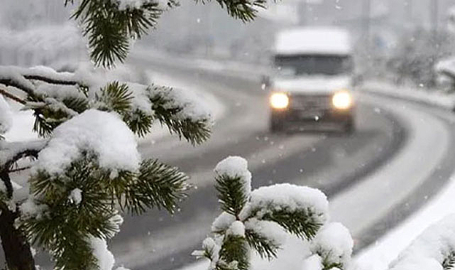 Doğu Karadeniz'e kar geliyor