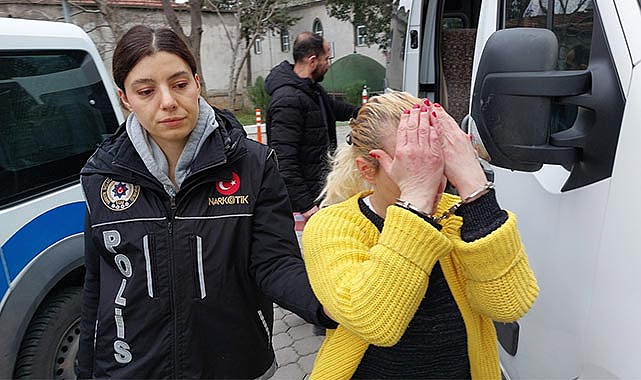 Genç kadına uyuşturucu gözaltısı