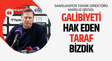 Gisdol: Galibiyeti hak eden taraf bizdik