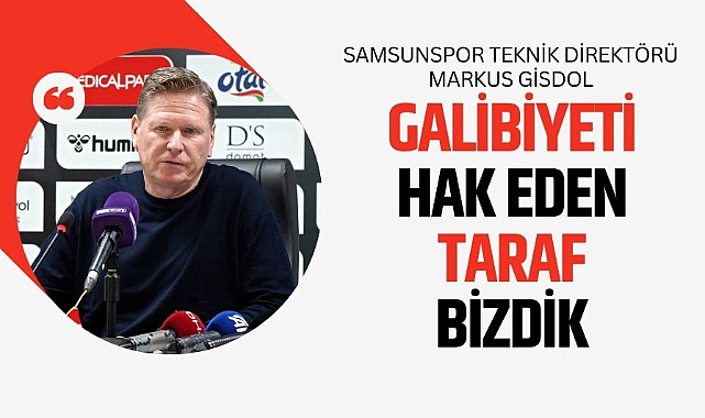 Gisdol: Galibiyeti hak eden taraf bizdik