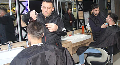 Havza'da berber ücretlerine zam geldi