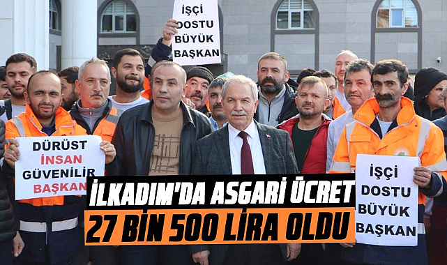 İlkadım'da işçilere yüzde 62 zam