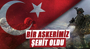 Irak'ın kuzeyinde bir askerimiz şehit oldu