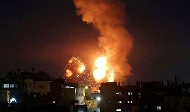 İsrail, sivillerin sığındığı kenti vurdu