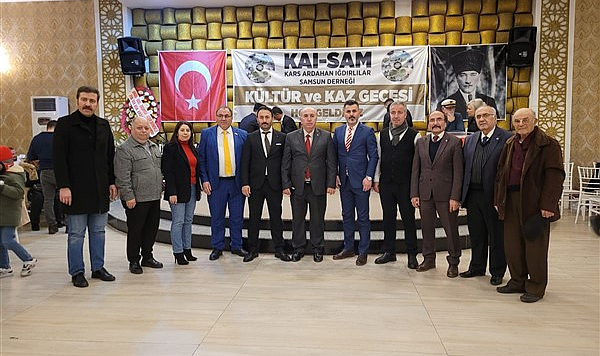 Kars, Ardahan, Iğdırlılar Kaz Gecesi düzenlendi