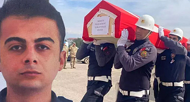 Kazada ölen polis memurunun cenazesi memleketine uğurlandı