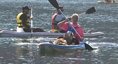 ‘Küresel Isınmaya Karşı Kürek Çek’ etkinliği yoğun ilgi gördü