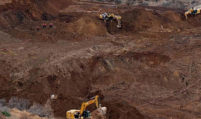 Maden sahasında arama kurtarma çalışmaları durduruldu!
