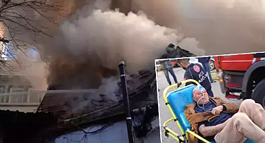 Maltepe'de iş yeri yangını