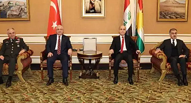 Milli Savunma Bakanı Yaşar Güler Erbil'de