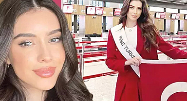 Miss Turkey birincisi Nursena Say kampa girdi