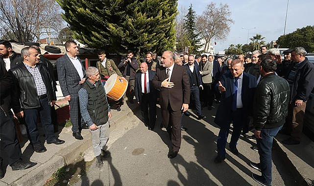 Muhtarlardan İbrahim Sandıkçı'ya tam destek