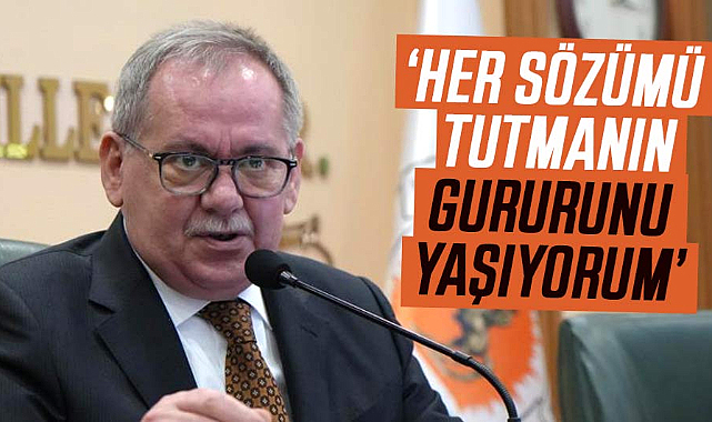 Mustafa Demir: Her sözümü tutmanın gururunu yaşıyorum