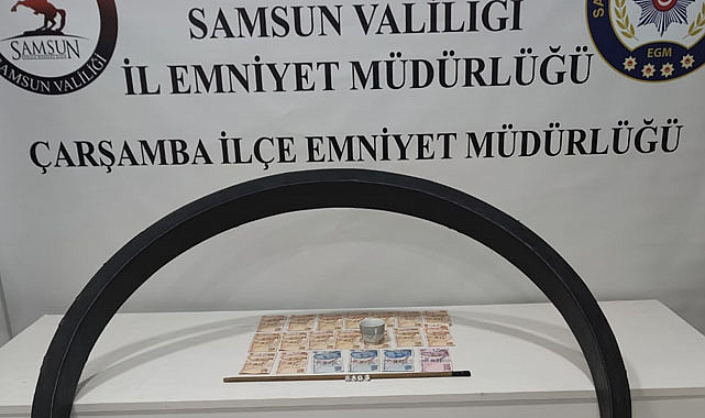 NARVAS’a gelen ihbar ile Çarşamba’da operasyon