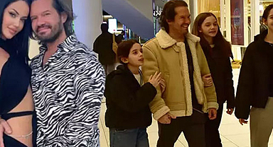 Ozan Doğulu, üç kızıyla birlikte görüntülendi