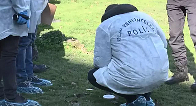 Parkta cenin bulundu