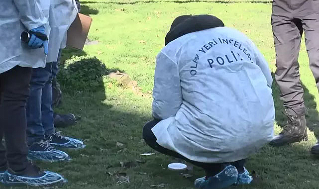 Parkta cenin bulundu