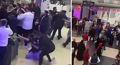 Sakarya'da düğünde ortalık fena karıştı
