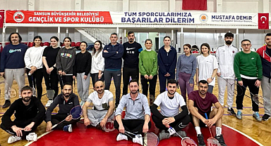 Samsun'da 2. Kademe Badminton  Antrenörlük kursu başladı