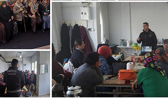 Samsun'da 952 kişiye UYUMA ve NARVAS bilgilendirmesi