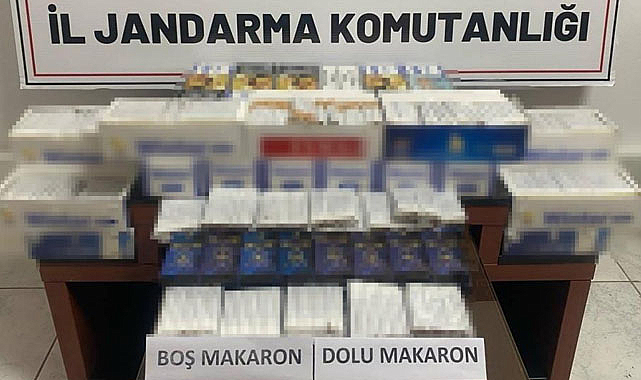 Samsun’da binlerce makaron ele geçirildi