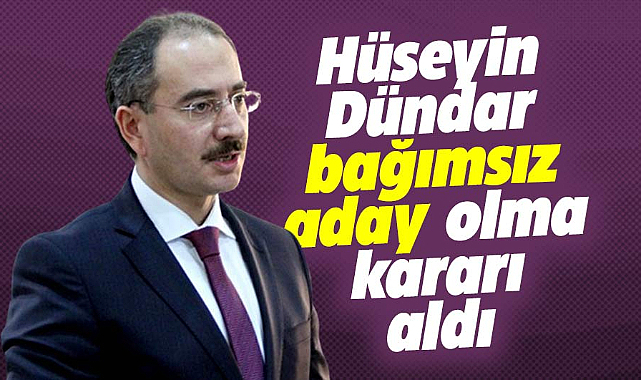 Samsun'da eski Çarşamba Belediye Başkanı Hüseyin Dündar bağımsız aday