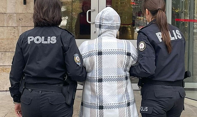 Samsun’da firari hırsız kadın yakalandı