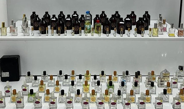 Samsun'da gümrük kaçağı parfüm ele geçirildi