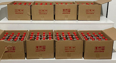 Samsun'da kaçak alkol operasyonu: 240 litre etil alkol ele geçirildi
